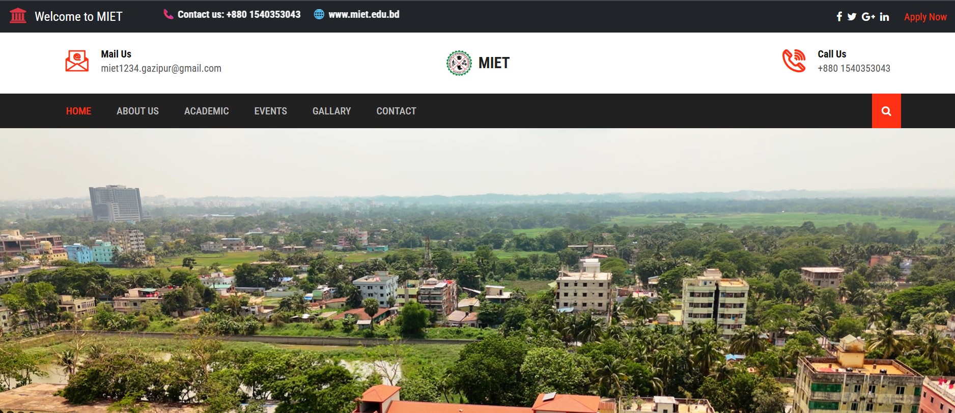 School Management Website